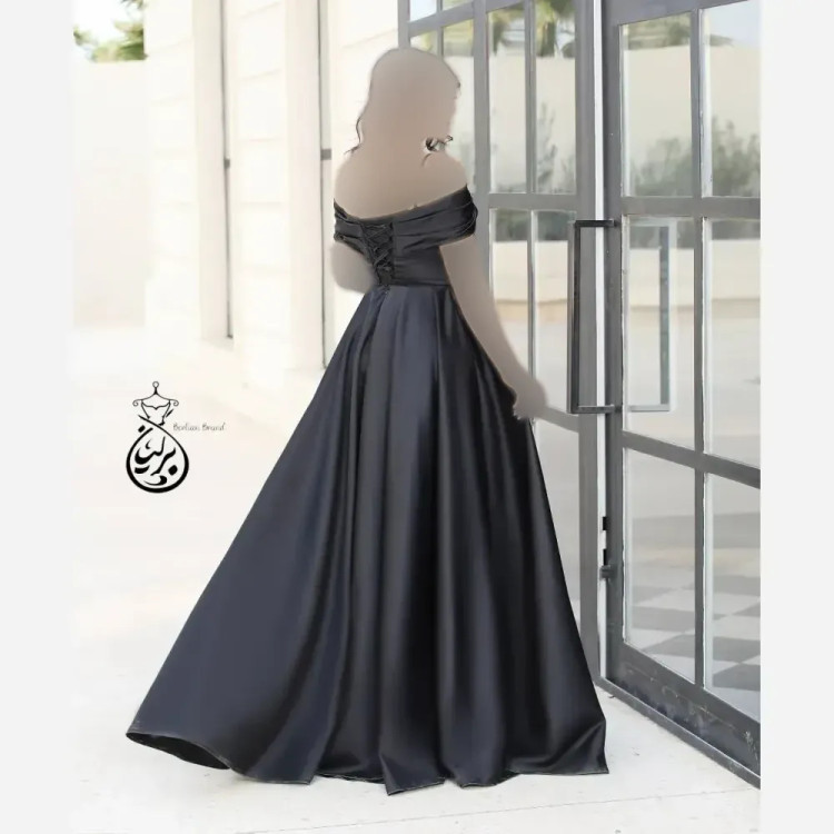 پیراهن زنانه ساتن آمریکایی در سه سایز و سه رنگ متنوع
