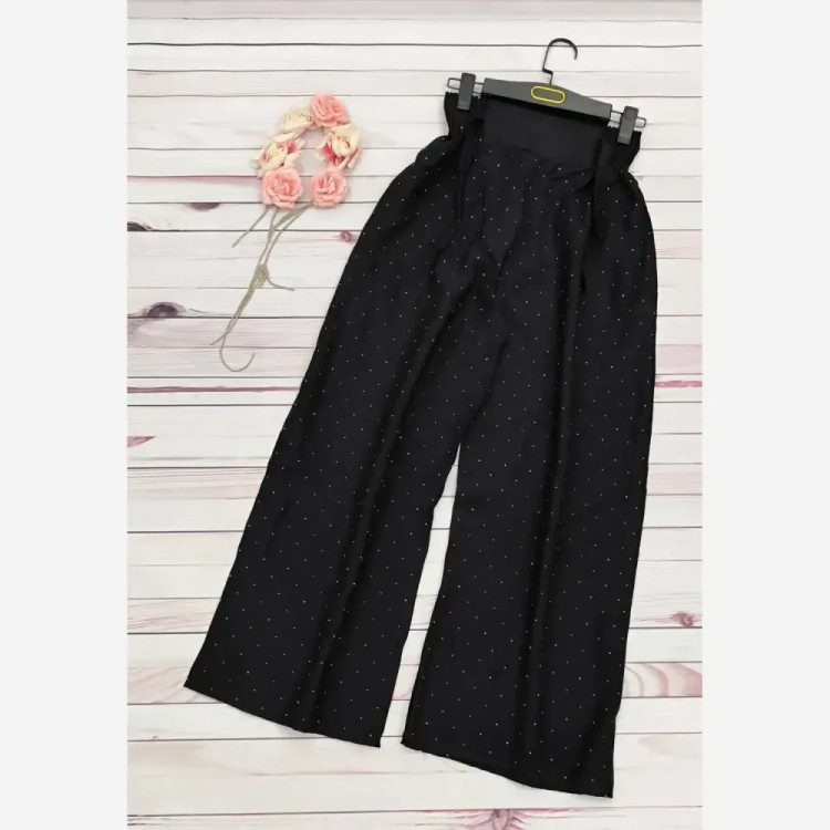 شلوار بگ زنانه کرسپو نگیندار فری سایز تا 50
