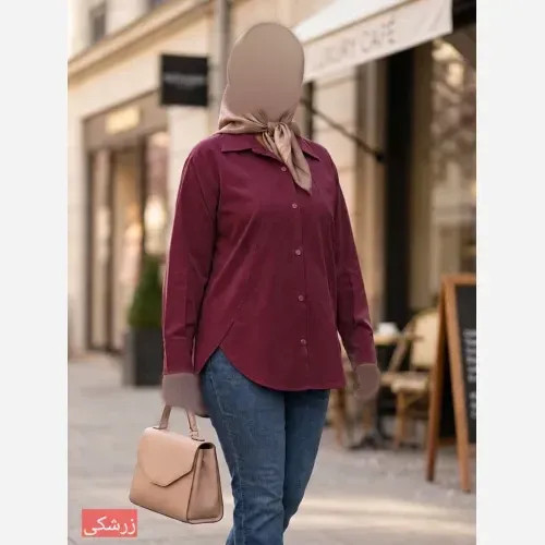شومیز زنانه لینن مدل ملین فری سایز مناسب 38 تا 50 در 8 رنگ پاستیلی