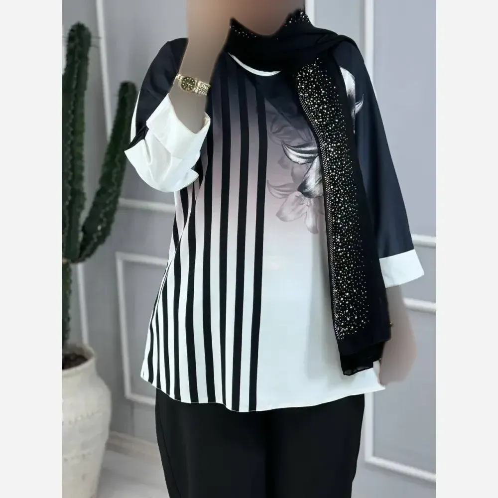 شومیز مجلسی زنانه مدل تابناک جنس الیزه