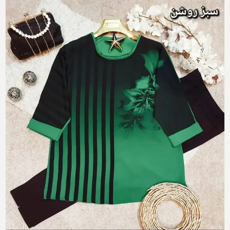 شومیز مجلسی زنانه مدل تابناک جنس الیزه