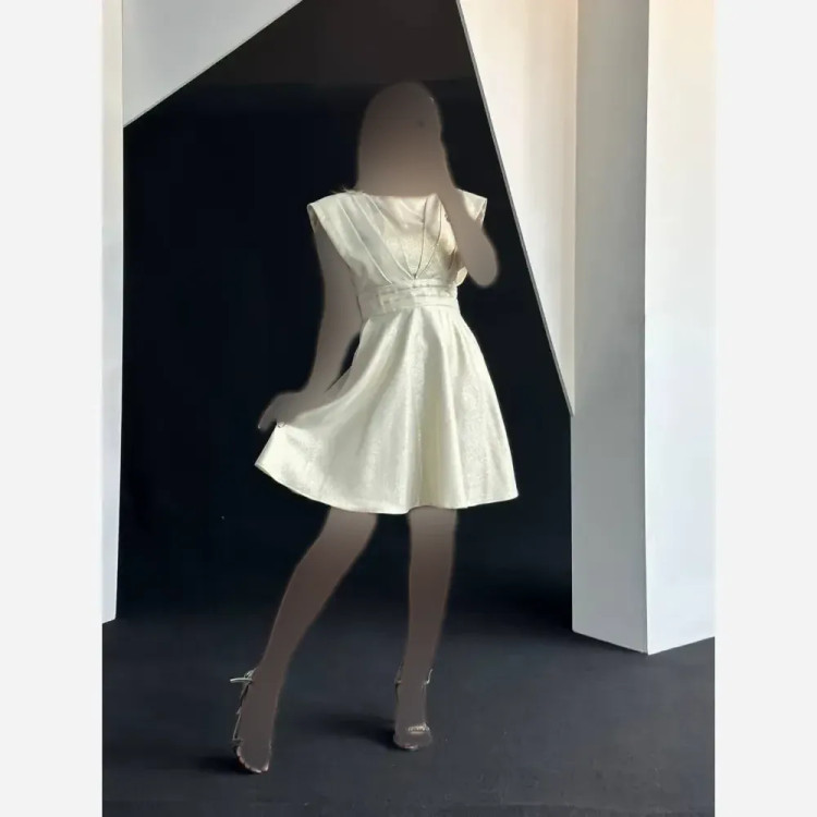 سارافون زنانه ژاکارد لمه در رنگبندی متنوع سایز S تا XL