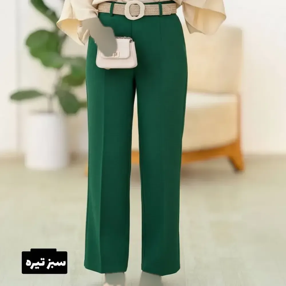 شلوار زنانه تک شانتون فری سایز تا 44