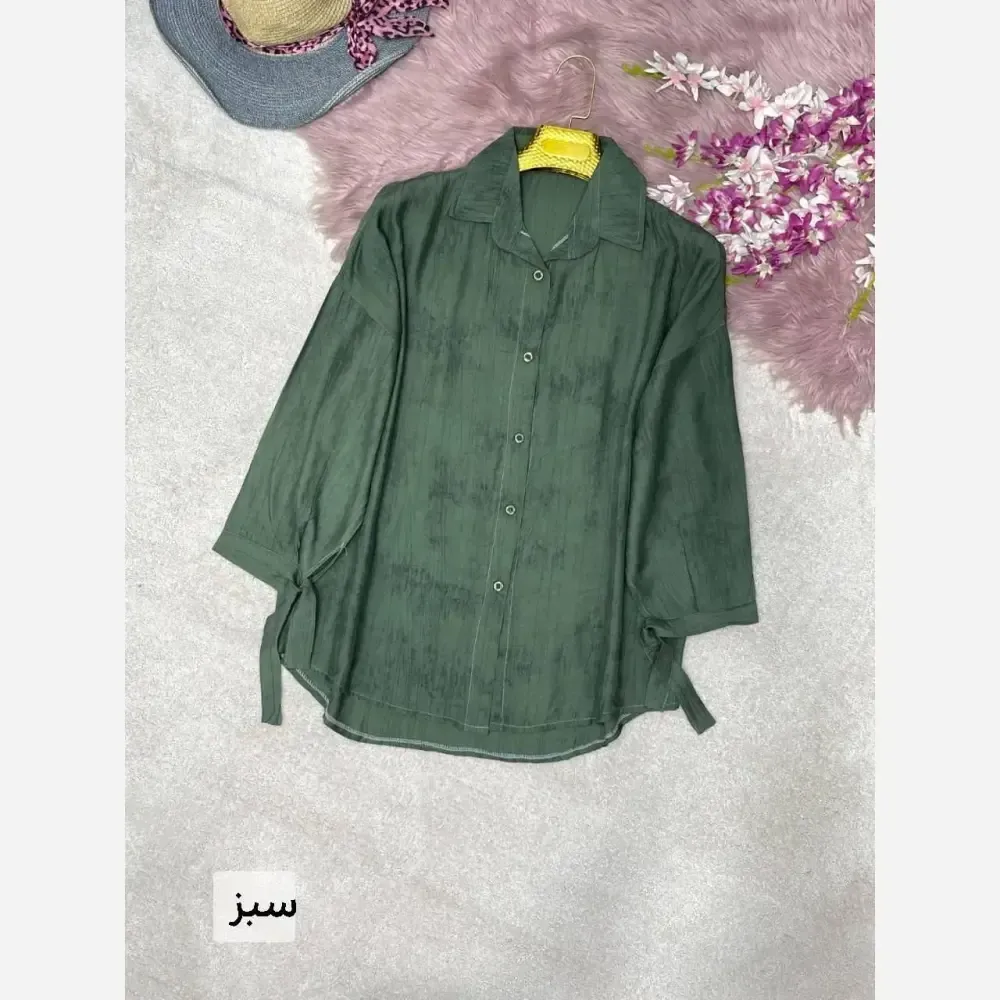 شومیز زنانه گازوئیلی گونای فری سایز 38 تا 48