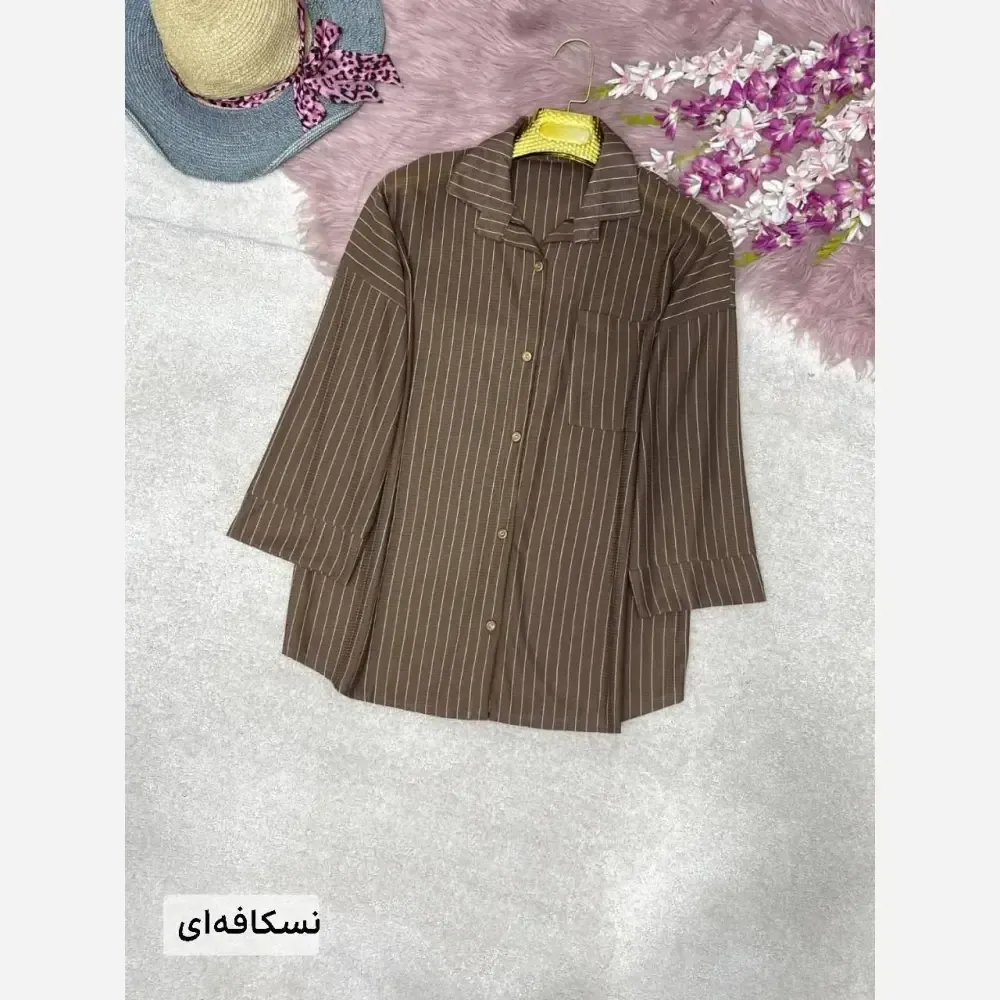 شومیز دیپلمات مراکشی ضحا سایز فری 38 تا 48