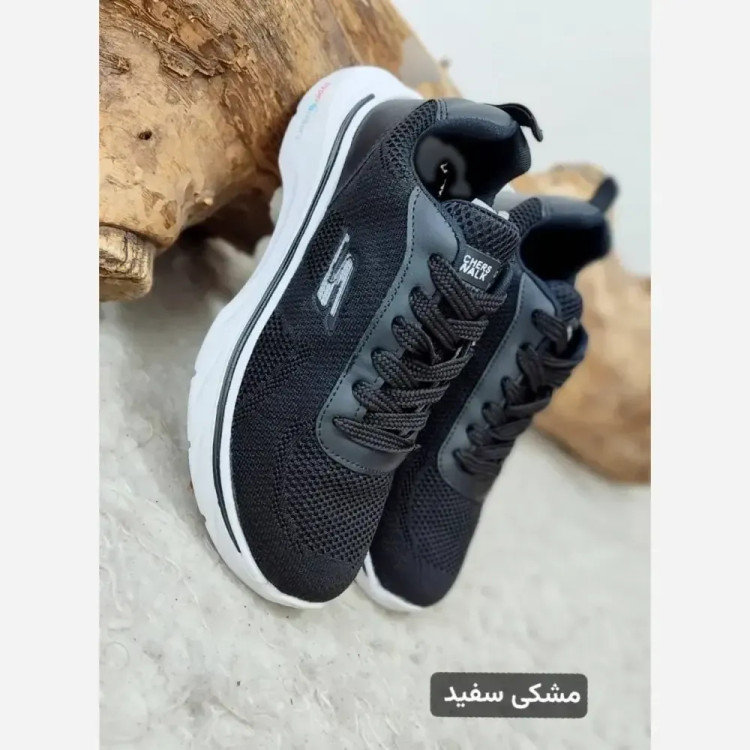 کفش کتونی اسکیچرز بافت ماساژوری کفی طبی قابل شستشو