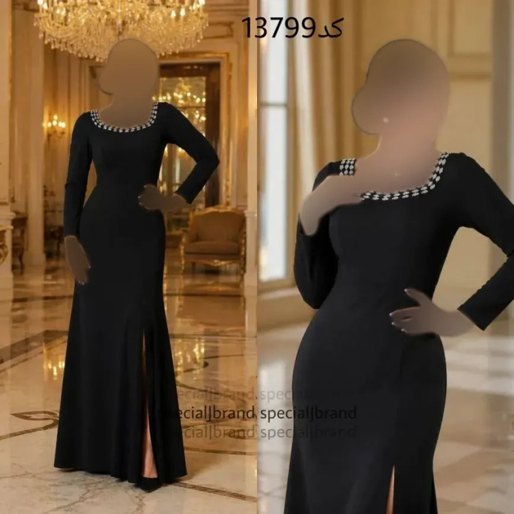 ماکسی مجلسی فرنیا جنس دالقیچ سنگ دوزی زیپدار