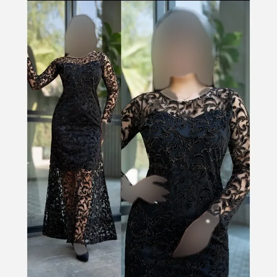 ماکسی مجلسی فلوک مخمل شاین قد 160