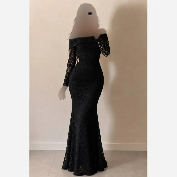 لباس مجلسی زنانه مدل تمنا جنس دانتل سایزبندی مختلف