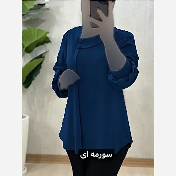 شومیز زنانه مجلسی مزون دوز جنس الیزه مصری اعلا گرم بالا