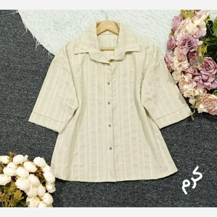 شومیز مانتویی کوک دوزی درجه یک فری سایز