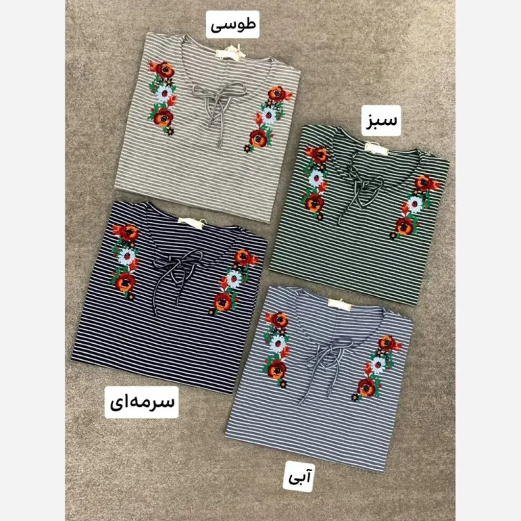سارافون نازگل پنبه سوپر گلدوزی شده فری سایز زنانه