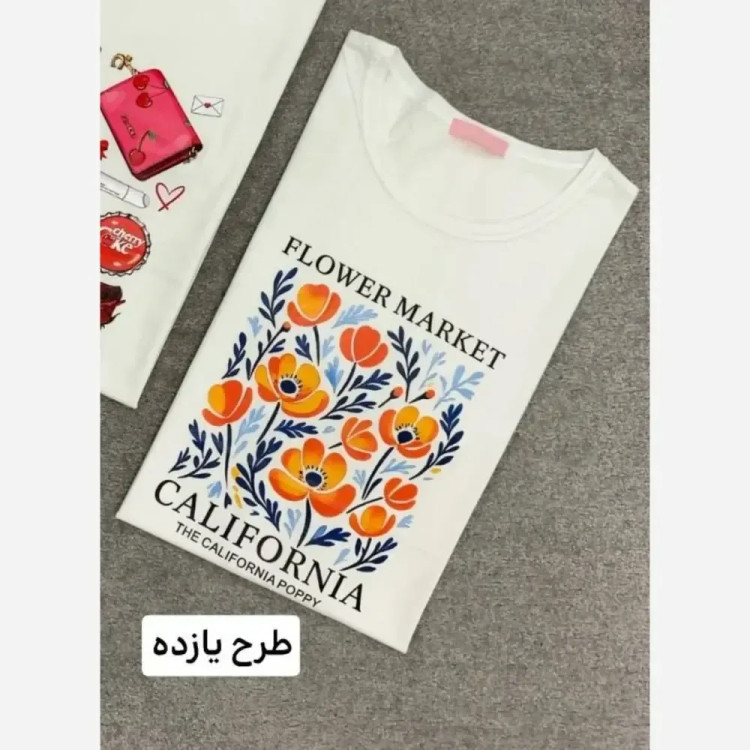 تیشرت باکسی پنبه ای فری سایز سامری