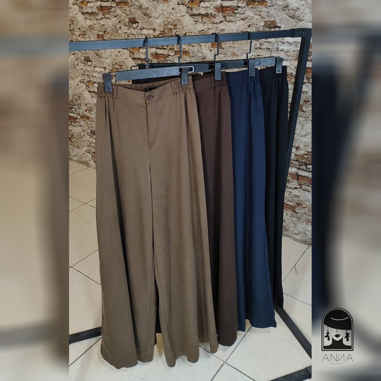 شلوار زنانه مدل فول بگ سیلک جنس کتان سیلک سایز 3سایز مناسب36 تا 46 48