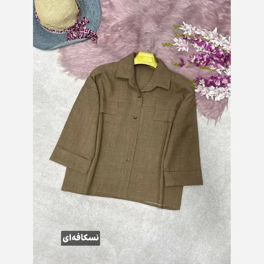 شومیز عروسکی یگانه شانتون فری سایز 38 تا 46 در رنگبندی متنوع