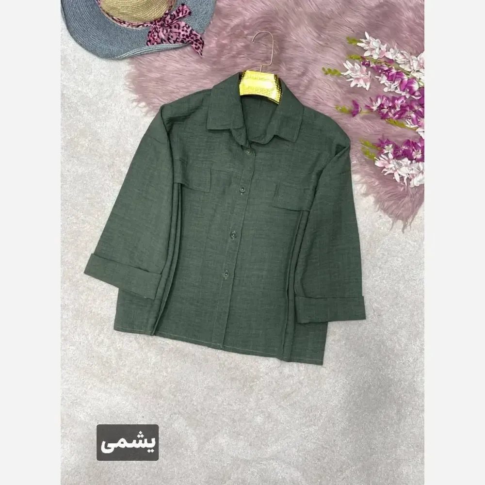 شومیز عروسکی یگانه شانتون فری سایز 38 تا 46 در رنگبندی متنوع