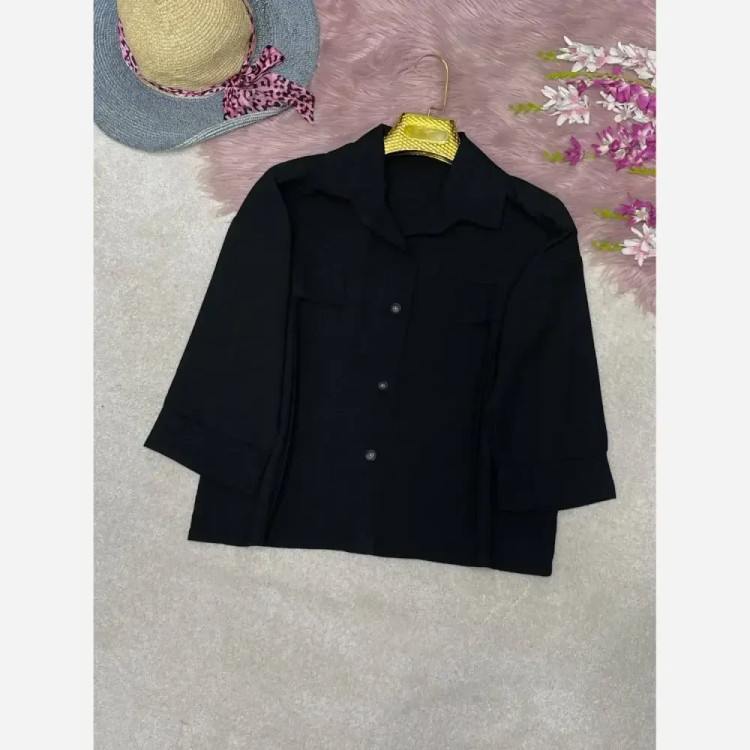 شومیز عروسکی یگانه شانتون فری سایز 38 تا 46 در رنگبندی متنوع