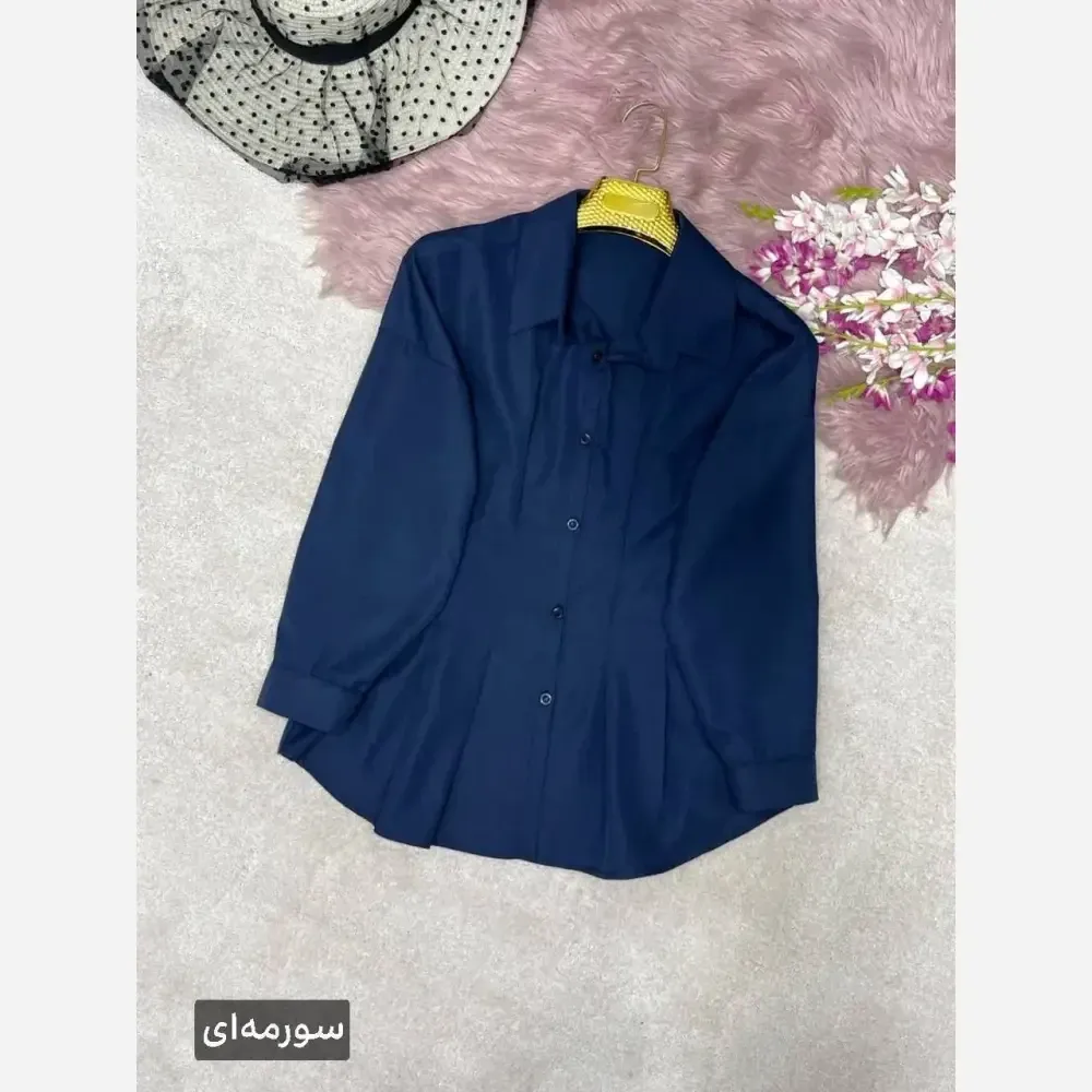 شومیز عروسکی ملون جنس پری خنک و سبک فری سایز