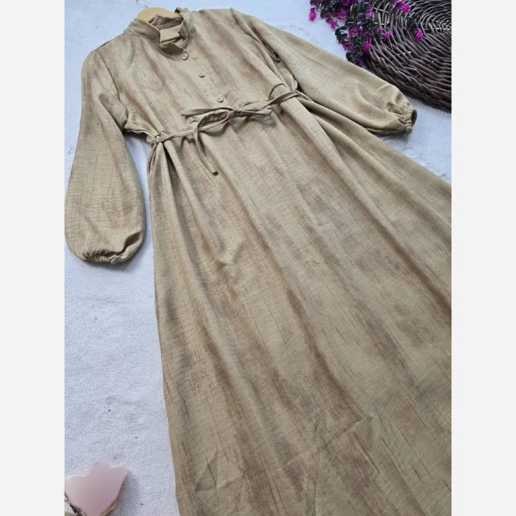 کفتان سایه جنس شانتون طرح گازوییلی فری سایز
